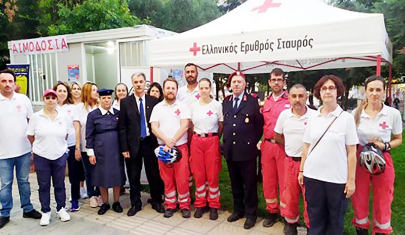   Σταθερές ανοιχτές αιμοληψίες  κάθε Πέμπτη στο πάρκο «Αίγλη»