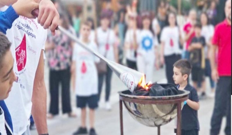 Στάση στα Γιάννενα θα κάνει σήμερα η Λαμπαδηδρομία Εθελοντών Αιμοδοτών