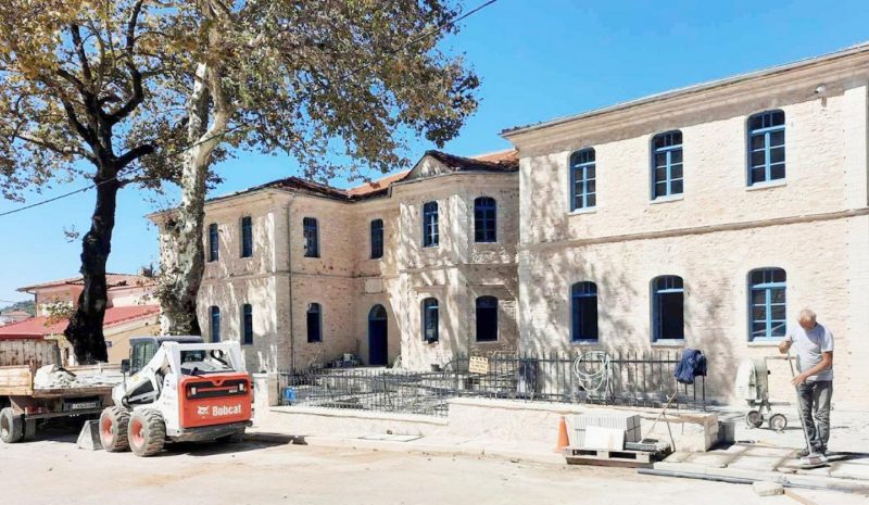 Ολοκληρώνεται η αποκατάσταση του  πρ. Αρρεναγωγείου στο Δελβινάκι