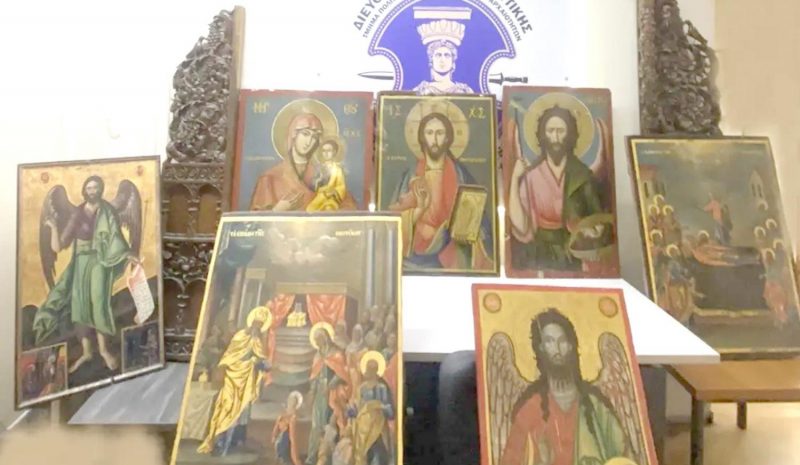Κλεμμένες εικόνες από Ναούς των Ιωαννίνων σε Μοναστήρι της Αττικής 