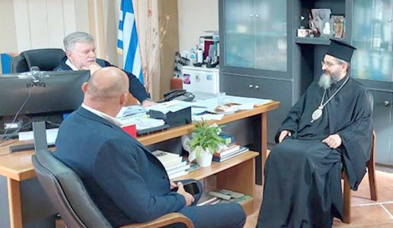 Το Δημαρχείο Σουλίου επισκέφθηκε  ο νέος Μητροπολίτης Παραμυθίας
