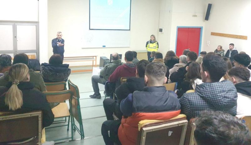 Διαλέξεις για την οδική ασφάλεια σε  σπουδαστές ΙΕΚ Ιωαννίνων και ΕΠΑΣ