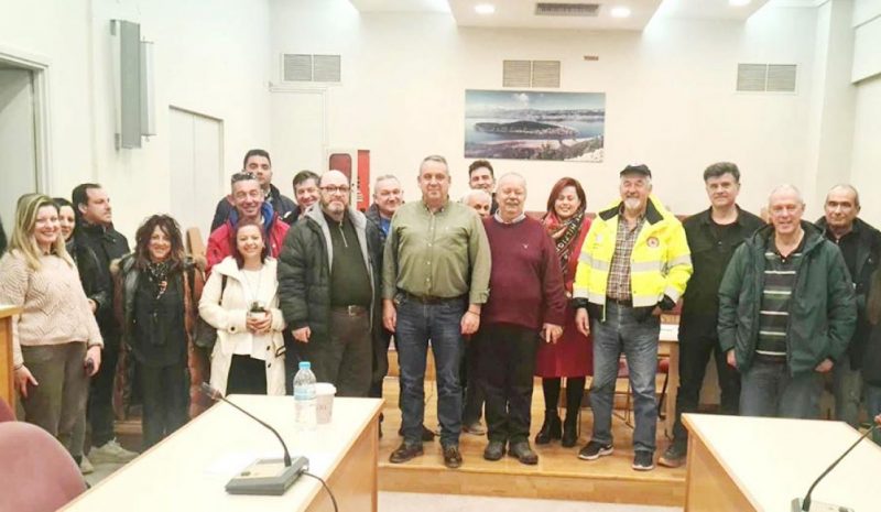 Πρώτη συγκέντρωση για τους εθελοντές  Πολιτικής Προστασίας Π.Ε. Ιωαννίνων