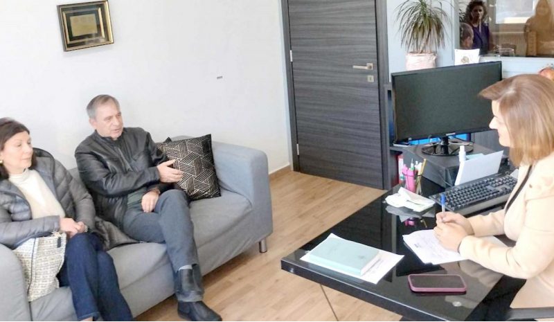 Την αγωνία των εργαζομένων στη «Σχεδία» άκουσε η Μ. Κεφάλα