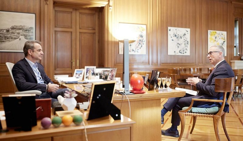 Με τον Θ. Ρουσόπουλο συναντήθηκε ο Πρωθυπουργός 