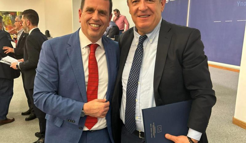 Ο Δήμαρχος Ζηρού στην Αθήνα για  θέματα Μεταναστευτικής Πολιτικής
