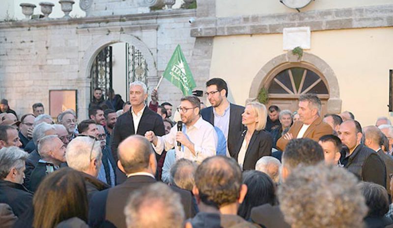 Φουλ επίθεση Ανδρουλάκη στην Κυβέρνηση από την Πρέβεζα!