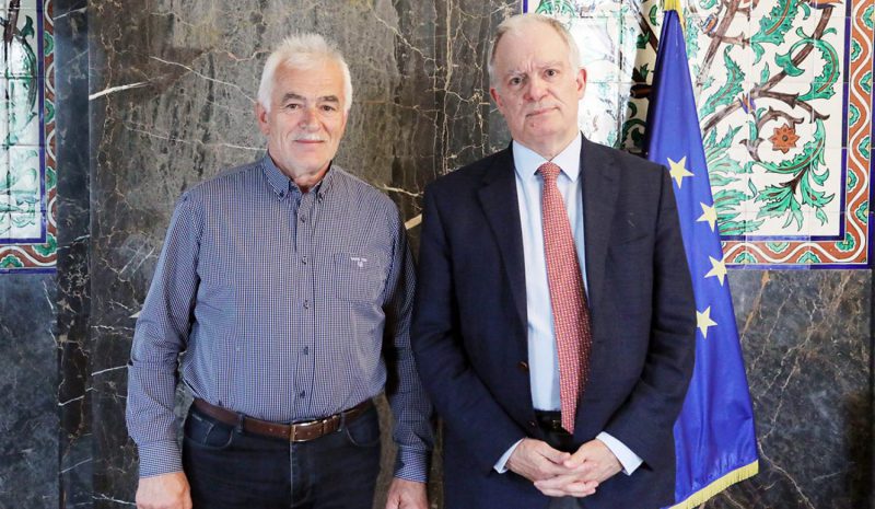 Στον Πρόεδρο της Βουλής ο Ηπειρώτης  υποψ. ευρωβουλευτής Γιάννης Δεκόλης