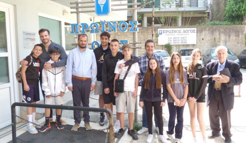 Μαθητές των Εκπαιδευτηρίων Γείτονα  ξεναγήθηκαν στις εγκαταστάσεις του «Π.Λ» 