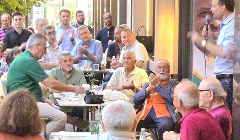 Χ. ΔΟΥΚΑΣ: Να αλλάξουμε το  ΠΑΣΟΚ, όχι δεκανίκι της Ν.Δ!