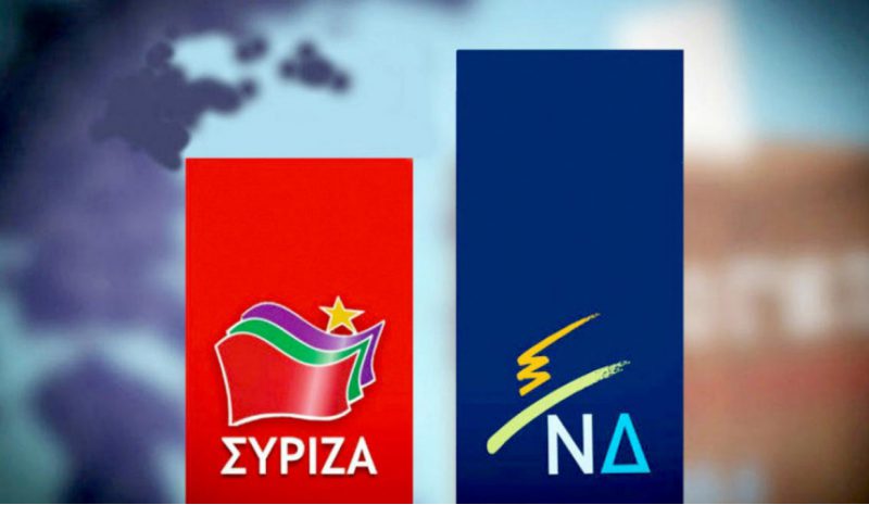 Η Ν.Δ. αυξάνει ελαφρώς δυνάμεις  ενώ ο ΣΥΡΙΖΑ χάνει κι άλλο έδαφος