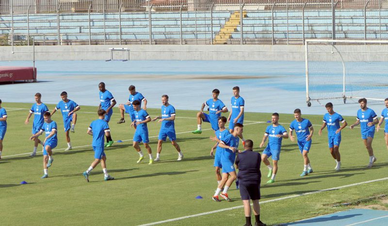 Υπό το βλέμμα φιλάθλων η χτεσινή προπόνηση