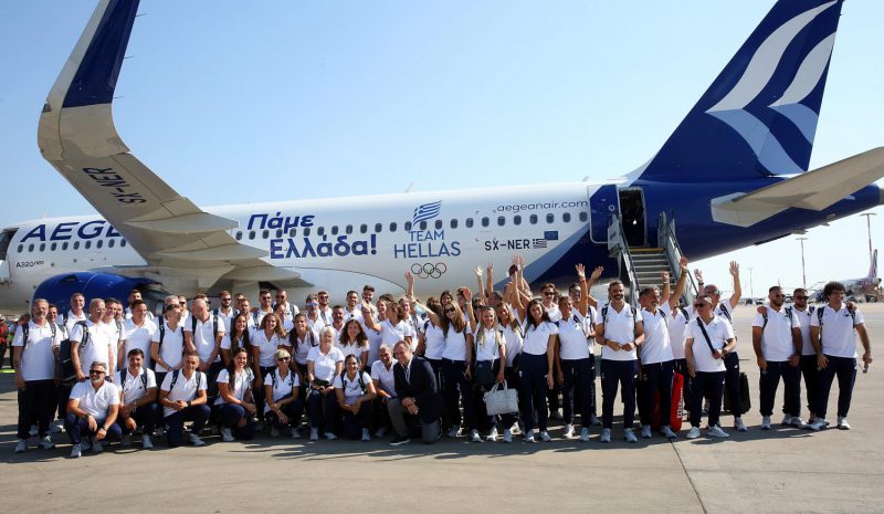 Αναχώρησαν οι αθλητές και οι αθλήτριες  της ελληνικής Ολυμπιακής αποστολής