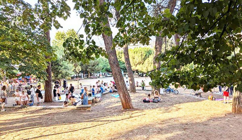 Μικροί και μεγάλοι χάρηκαν ένα πικ - νικ μέσα στο Άλσος
