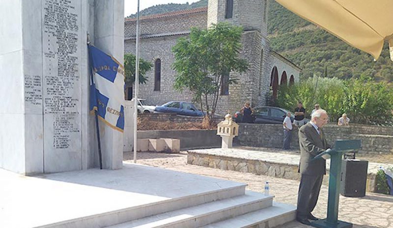Τιμήθηκε η ιστορική  μάχη της Μενίνας