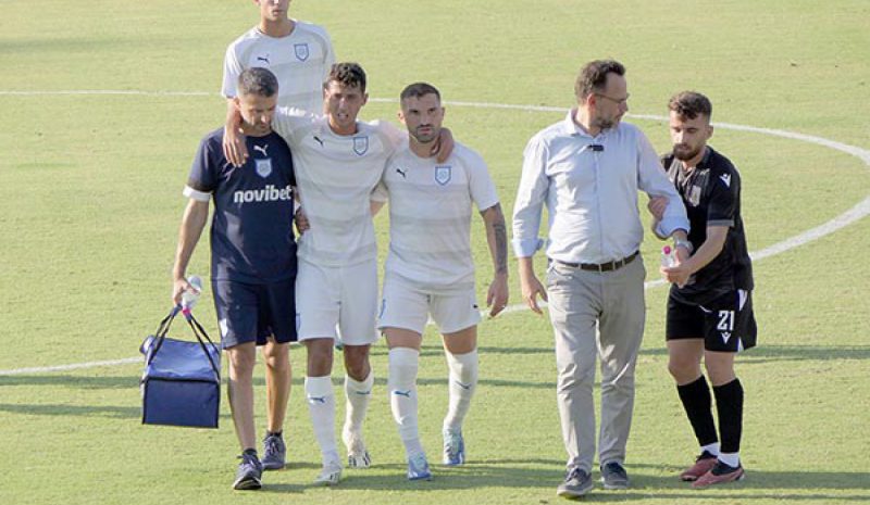 Ρήξη πρόσθιου χιαστού ο Άγγελος Τσίρης  μπαίνει χειρουργείο και χάνει τη σεζόν!