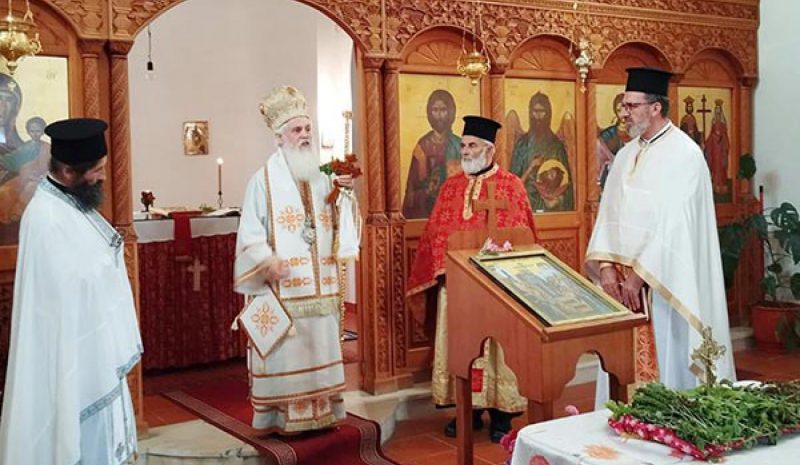 Λαμπρά εορτάστηκε στην Αλβανία  η Ύψωση του Τιμίου Σταυρού