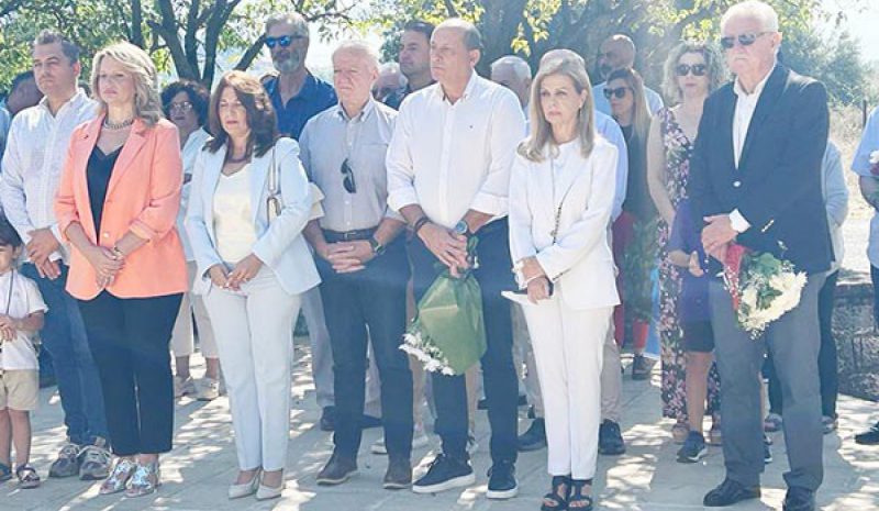 Τιμήθηκε το Σάββατο η μνήμη των εκτελεσθέντων στο Σταυράκι