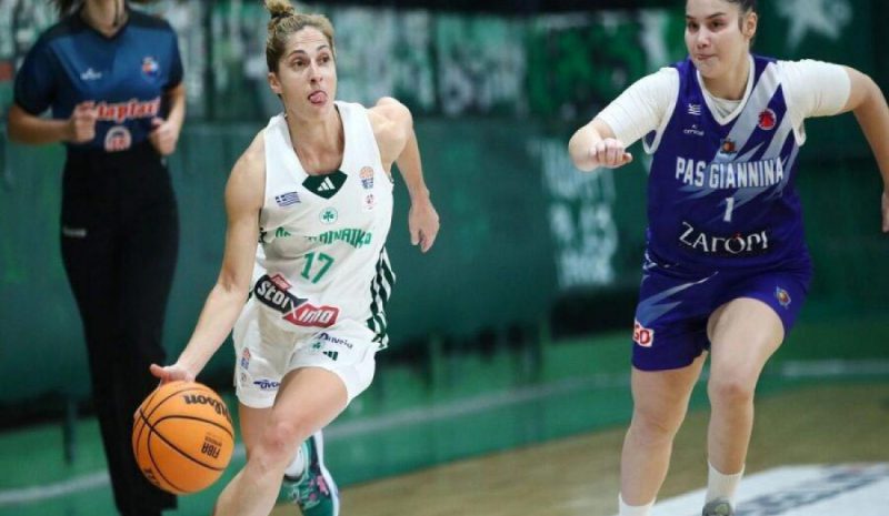 Ηττήθηκε (82-56) από τον  Παναθηναϊκό ο ΠΑΣ Γιάννινα