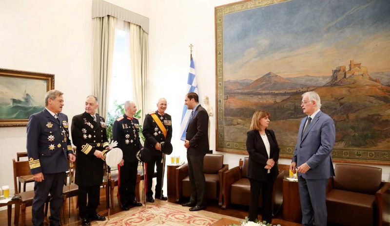 Στη Βουλή χθες η Πρόεδρος της Δημοκρατίας  για την Ημέρα των Ενόπλων Δυνάμεω
