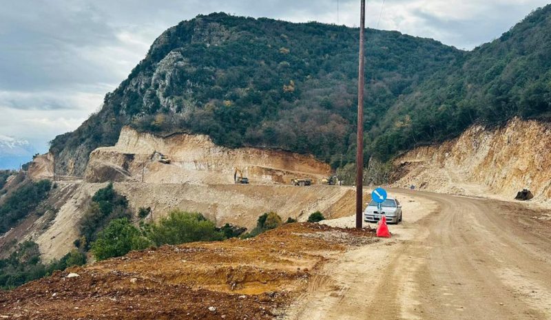 Στην κυκλοφορία για τις γιορτές ο δρόμος Πηγάδια - Μονολίθι 