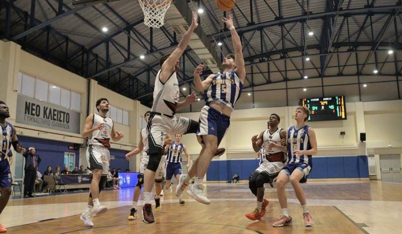 Ένατη νίκη για τα «γεράκια»,  80-77 τον Κόροιβο Αμαλιάδας