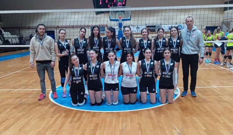 Χάλκινο μετάλλιο για τα  κορίτσια του ΑΣ Γιάννενα
