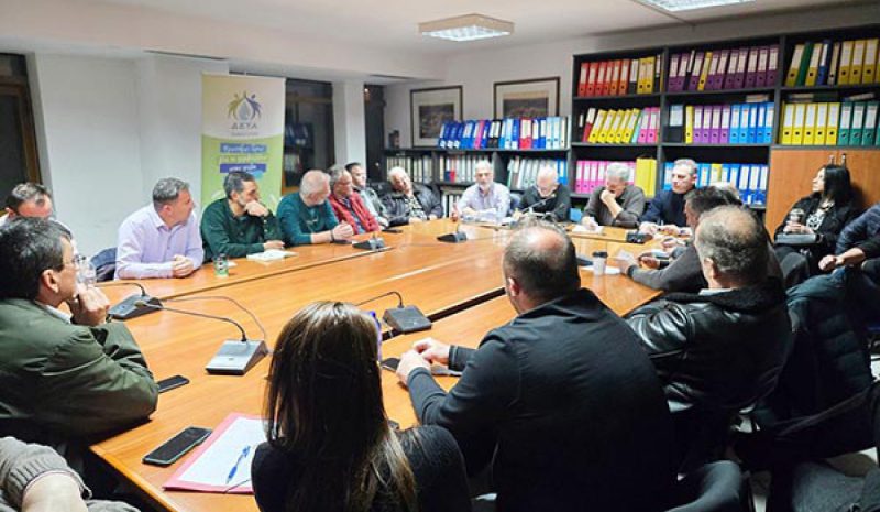 Στη ΔΕΥΑΙ τα προβλήματα ύδρευσης  και αποχέτευσης των Κοινοτήτων