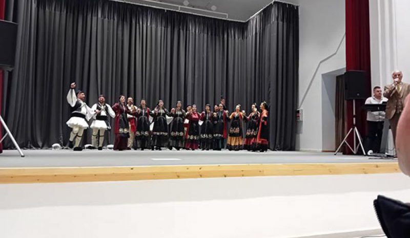 Στη Δερβιτσάνη εμφανίστηκε το Τμήμα   Παραδ. Χορών του Δήμου Ιωαννιτών