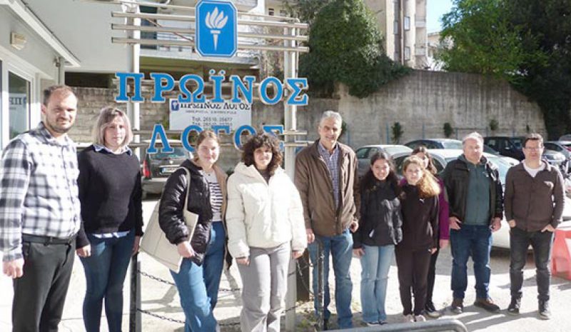 Μάθημα… δημοσιογραφίας  παραδίδει το ΓΕΛ Κέρκυρας!