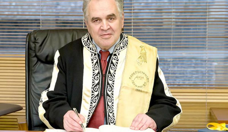 Ο Δημ. Τζιόβας αναγορεύτηκε επίτιμος  διδάκτορας του Τμήματος Φιλολογίας 