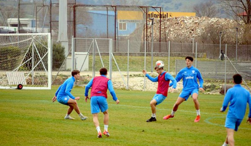 Τελευταία προπόνηση και διακοπές για  τους ποδοσφαιριστές του ΠΑΣ Γιάννινα