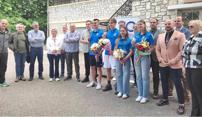 Επιστροφή στα Γιάννενα με  το χρυσό μετάλλιο στο στήθος!