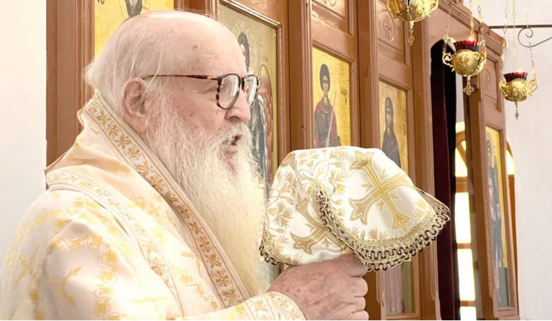 Καλύτερα στην υγεία του  ο Μητροπολίτης Αργυροκάστρου Δημήτριος