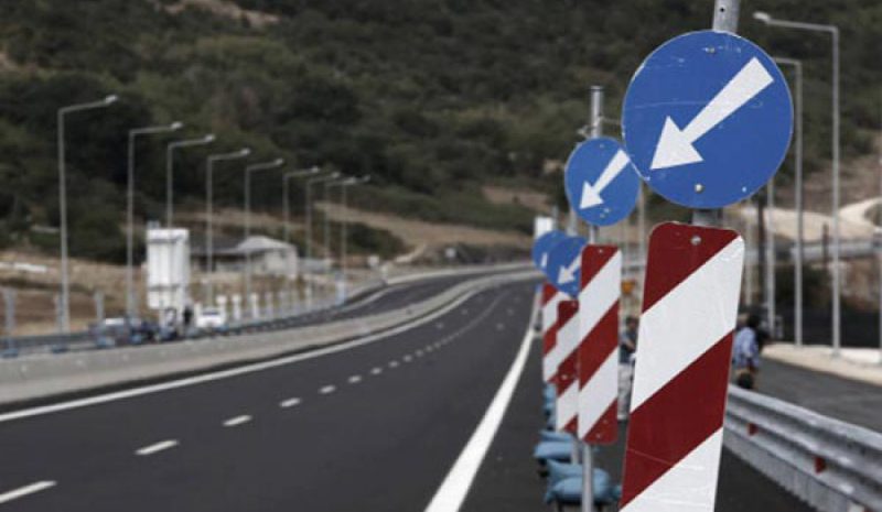 Κυκλοφοριακές ρυθμίσεις από σήμερα στην Ιόνια Οδό