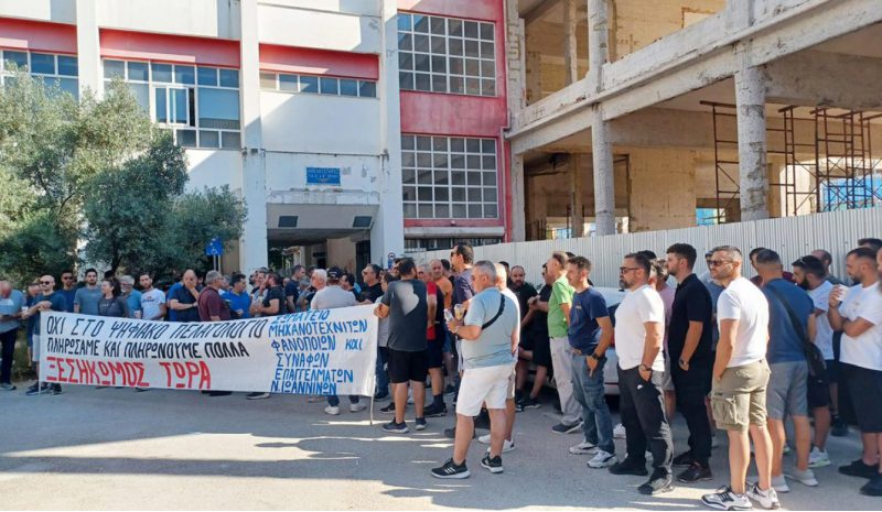 Κλιμακώνουν τις αντιδράσεις τους οι μηχανοτεχνίτες των Ιωαννίνων!