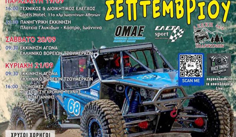 Με 28 συμμετοχές το 5ο Mega Four  4X4 Ioanninon «Βασίλης Παππάς»