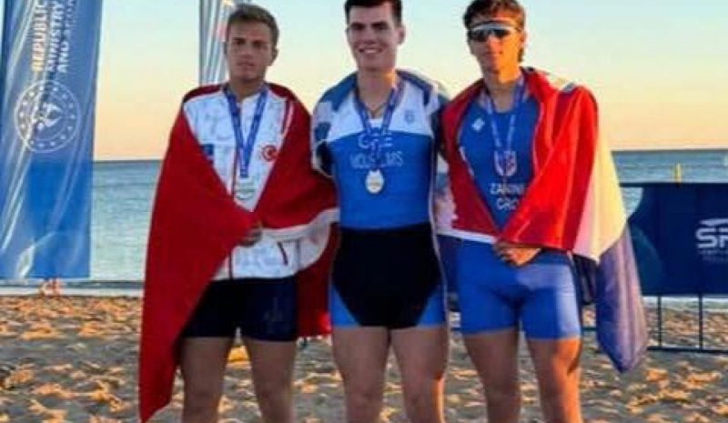 Χρυσός ο Ιάσονας Μουσελίμης  στο 1ο Βαλκανικό Παράκτιας!
