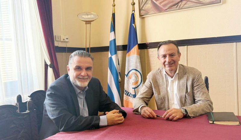 Κρίσιμα ζητήματα του Δήμου Ιωαννιτών στο  επίκεντρο συνάντησης Θ. Μπέγκα – Ι. Τσίμαρη