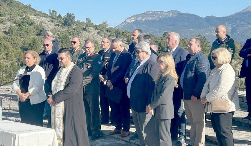 Τιμήθηκε χθες η ιστορική μάχη της Γκραμπάλας