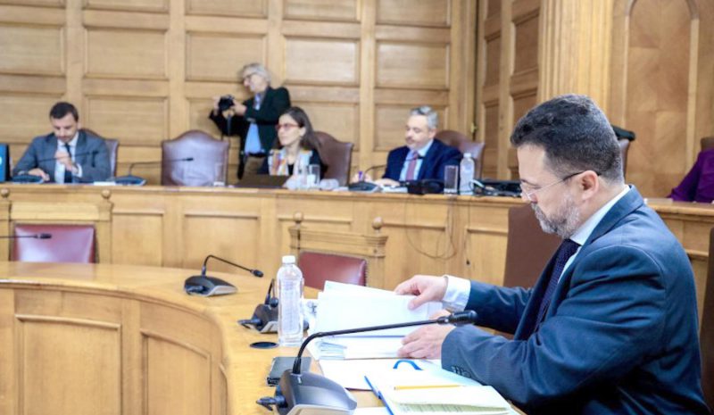  Και «εμπλοκή» Αλ. Καχριμάνη στη συζήτηση για ΟΠΕΚΕΠΕ στην Εξεταστική της Βουλής 