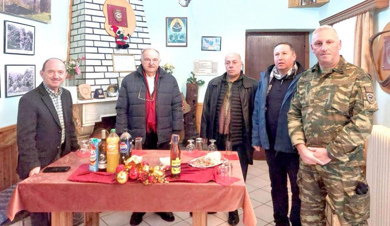 Ο Σύνδεσμος Εφέδρων πήγε στο φυλάκιο Μολυβδοσκέπαστου