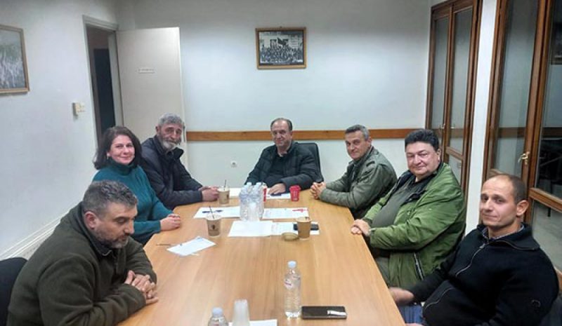 Τα αιτήματα των στρατιωτικών  στο Εργατικό Κέντρο Ιωαννίνων