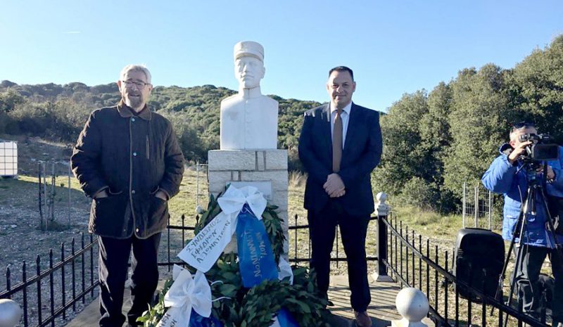 Τιμήθηκε η μνήμη του Λοχία Εύελπι Σκαρλάτου Ρωσσέτη 