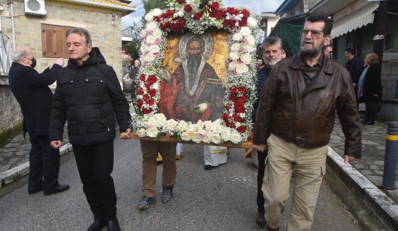 Το Πέραμα τίμησε χθες τον  Πολιούχο Αγ. Χαράλαμπο