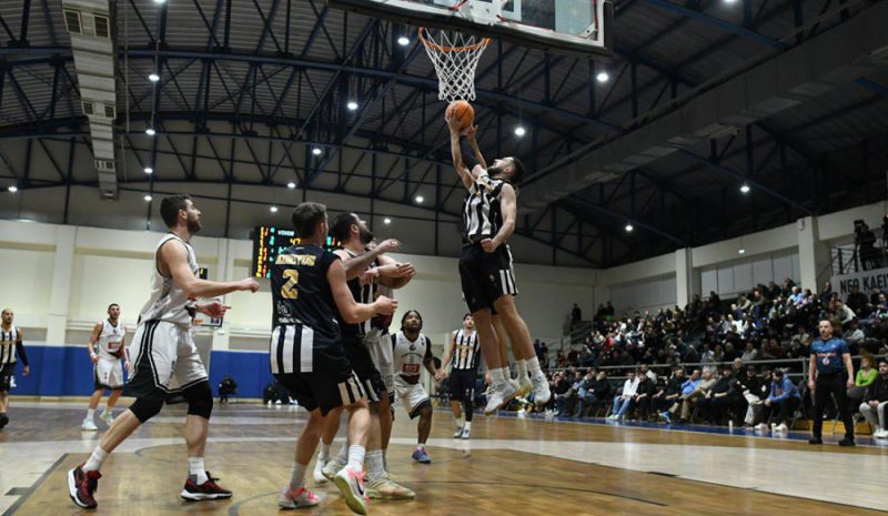 Στην κορυφή τα «γεράκια»,  98-92 τον Κόροιβο Αμαλιάδας