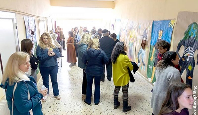 Οι μαθητές των Πραμάντων σε επαφή  με την καλλιτεχνική εκπαίδευση
