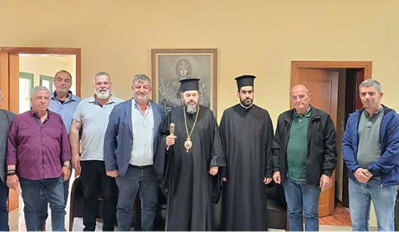 Στο Δημαρχείο Πωγωνίου  ο Μητροπολίτης Αλέξιος