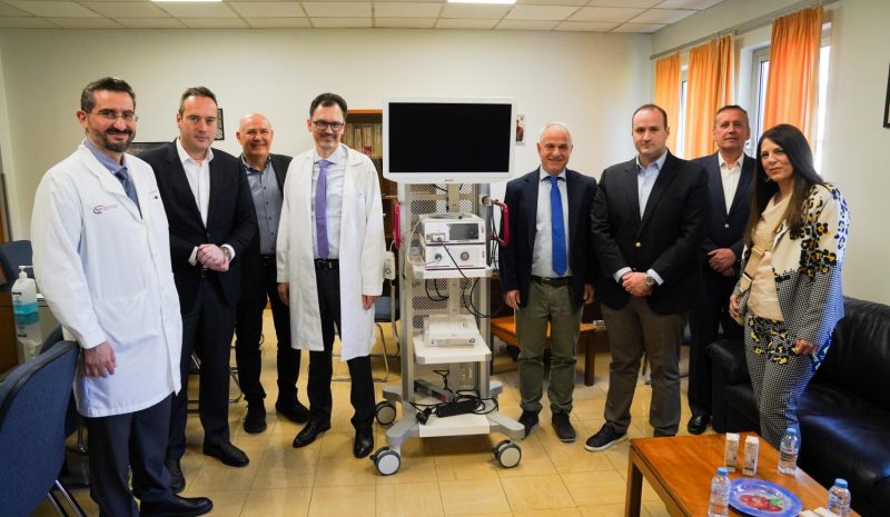 Εξοπλισμό 40.000 ευρώ στην ΩΡΛ Κλινική του Π.Γ.Ν.Ι.