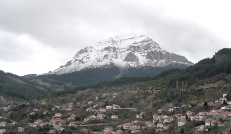 Μειωμένη η χιονοκάλυψη  και στα βουνά της Ηπείρου